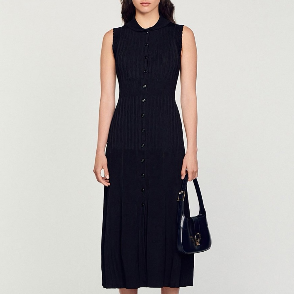 Sandro Paris Laurene Knitted Dress! Size 40! Brand new never worn! - Picture 2 of 8